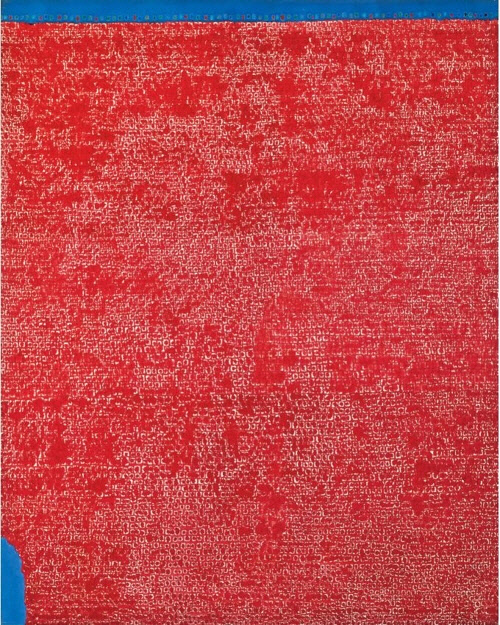 김환기, 무제(Untitled), 면포에 유채, 255×204.1cm, 1971(뒷면에 서명)[서울옥션 제공]